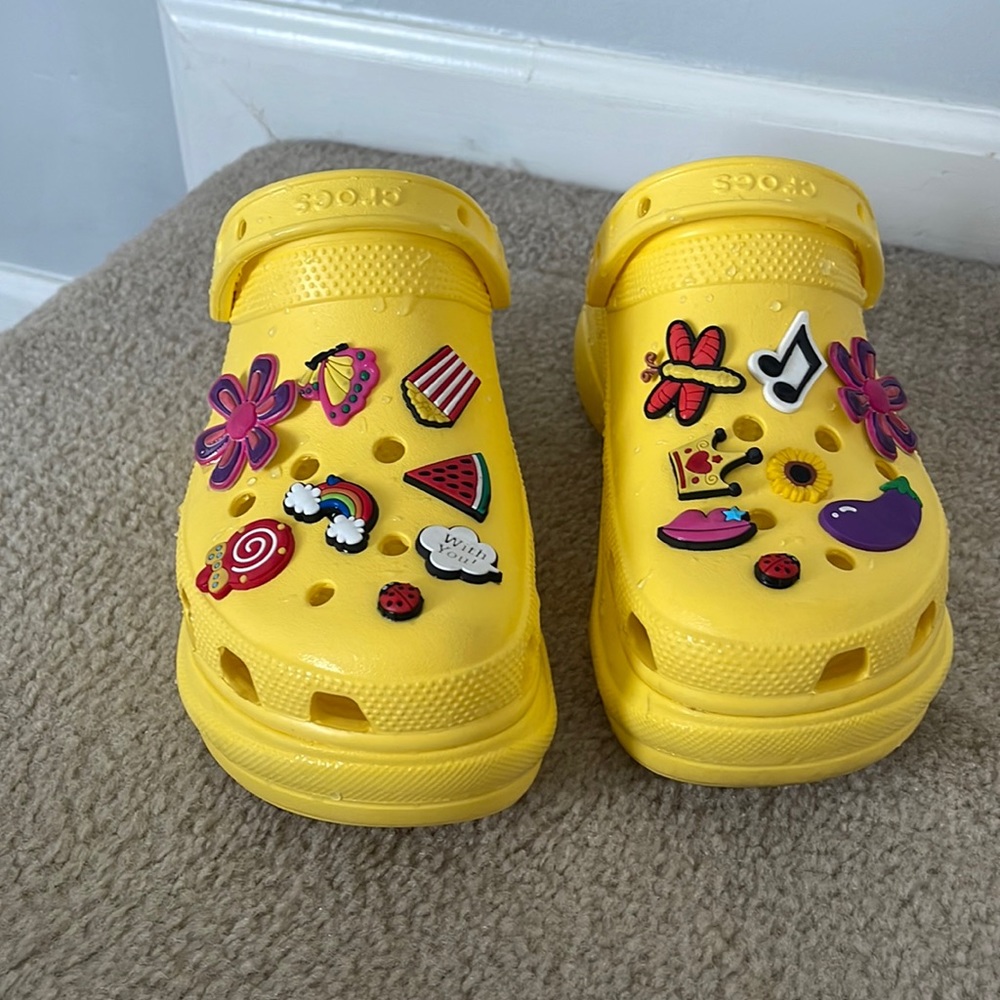 Crocs - croc charms will be included